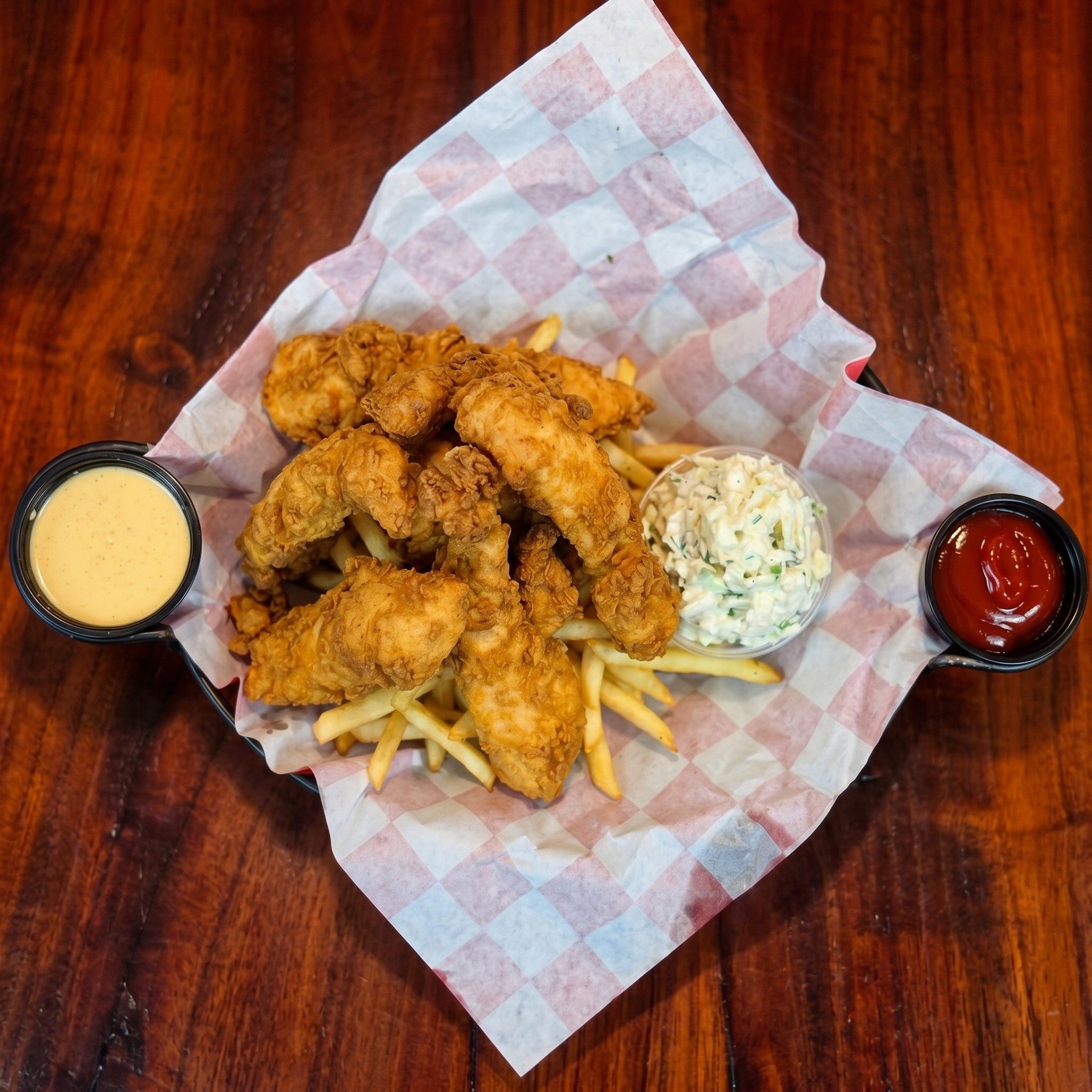 Chicken Tenders Basket.
