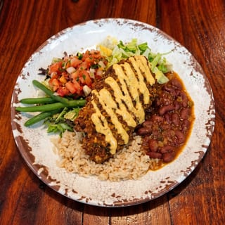 Tortilla & Poblano Crusted Flounder